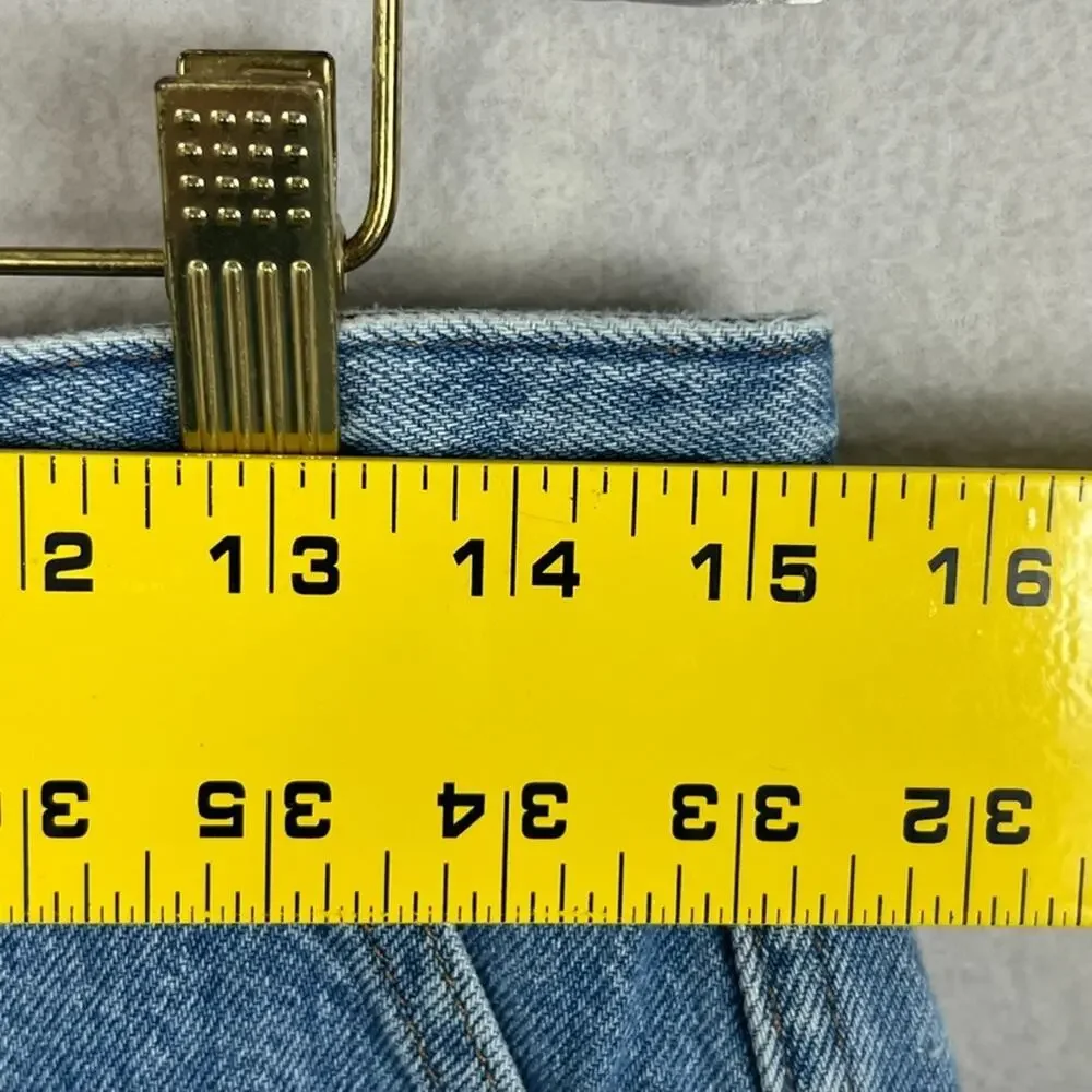 Madewell Jeans Womens 28 Baggy Straight Cargo Zip-Off Convertible Medium Wash